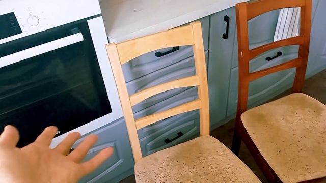 Красим старую кухню. Или как сделать из старой кухни новую своими руками.