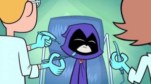 Teen Titans GO - Raven at the dentist (Рэйвен у стоматолога)