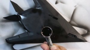 LOCKHEED F-117 NIGHTHAWK USAF 1/72 ITALERI Model Kit Full Video Build