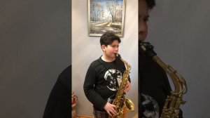 31. ÉTUDE 2   Guy LACOUR cover by Konstantin Kuzmin on saxophone