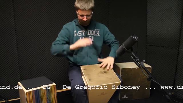 DG De Gregorio Cjon Siboney - www.drumxound.de смотреть онлайн