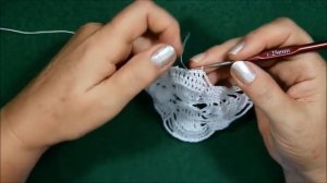 ОЧАРОВАТЕЛЬНАЯ АЖУРНАЯ НАКИДКА НА ПОДУШКУ КРЮЧКОМ (часть 2). СХЕМА.