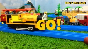 SPECIAL!!!  TAG TEAM THOMAS AND FRIENDS THE GREAT RACE #29 TRACKMASTER | TOMY FANCLUB