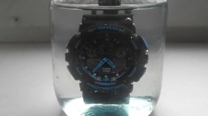 Casio G Shock тест на воду