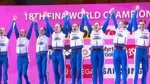 Новый триумф российских синхронисток на чемпионате мира по водным видам спорта в Южной Корее