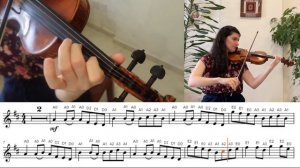 Grade 1 - A3: "The Wind that Shakes the Barley" ABRSM Violin 2024 | Fast (♩= 112) with Sheet Music