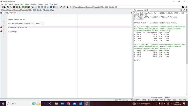 Python Tutorial #68 - Pandas Data Management - Part 1 смотреть онлайн