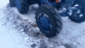 Отвал на т-40 из трубы своими руками