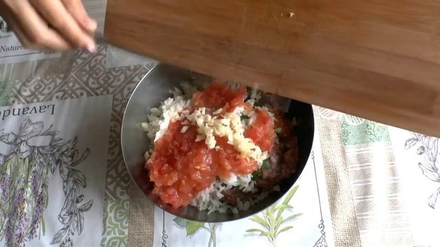 Очень Вкусный Фаршированный Перец! Рецепт Фаршированного Перца с Мясным Фаршем, Рисом и Овощами