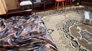 Дом для переселенцев.Убираем неприятный запах старого дома.