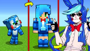 КАК МЕНЯЛАСЬ АНИМАТРОНИК ТОЙ БОННИ ФНАФ И ЕЕ ЖИЗНЕННЫЙ ЦИКЛ В МАЙНКРАФТ! ЭВОЛЮЦИЯ MINECRAFT ТРОЛЛИНГ