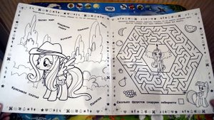 Моя большая раскраска их Фикс Прайс | My Little Pony