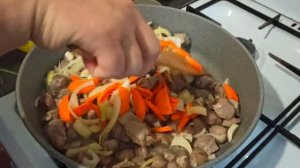 КУРИНЫЕ ЖЕЛУДОЧКИ, Mягкие и Нежные.Мой маленький Секрет приготовления.