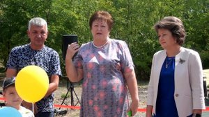 Открытие площадки в селе Новоандриановка