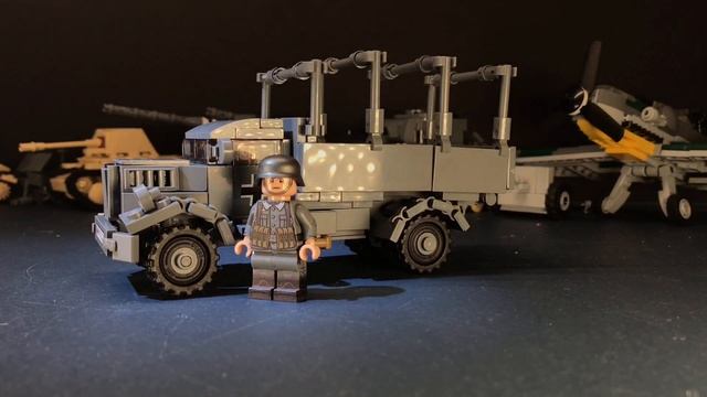 Lego WW2 [Review]-Parabellumbricks-Opel Blitz смотреть онлайн