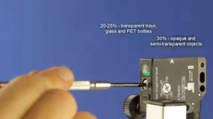 Уникальный фотоэлектрический датчик для обнаружения прозрачных объектов