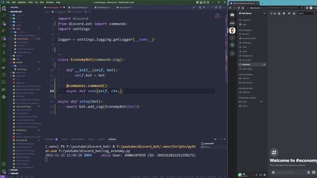 How to create your own ECONOMY bot in Discordpy2!