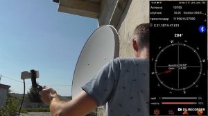 Настройка антенны на Eutelsat 36B (36.0°E) прибором GTMEDIA V8 Finder BT03 SatFinder DVB-S2