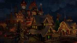 Новогодние футажи, заставки: ЗАМОК САНТА КЛАУСА. New year and Christmas. Santa Claus.