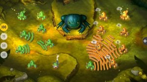 Mushroom Wars 2 - Walkthrough campaign 1 Mission/level Boss 1