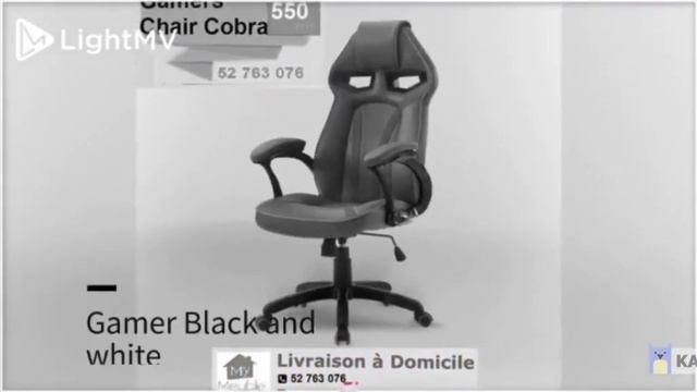 Chaise Gamer Tunisie Livraison sur toute la Tunisie Contacter 52 763 076 смотреть онлайн