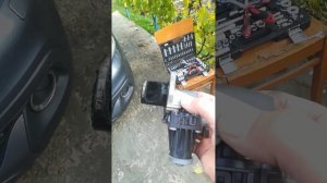 Сильно забитый сажей клапан ЕГР Рено Каджар 1.5 дци к9к 646.