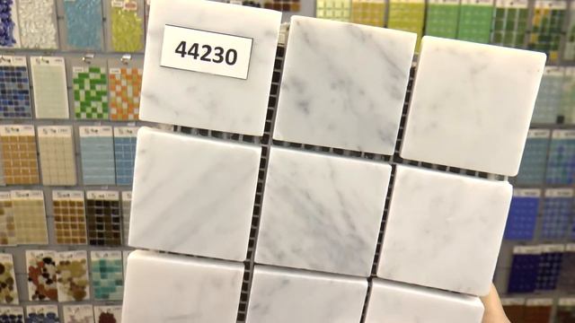 Мозаика из мрамора Carrara