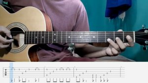 SASUKE Theme - Hyouhaku + Kokuten - Naruto Ost | Fingerstyle Guitar + TAB