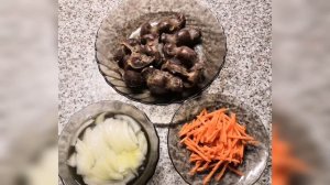 Маринованные куриные желудки! Вкусная закуска!