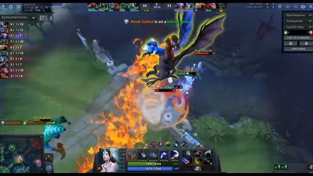 Noob Saibot [Mirana] - 1K Arrow beyond GODLIKE ! (DOTA 2) смотреть онлайн