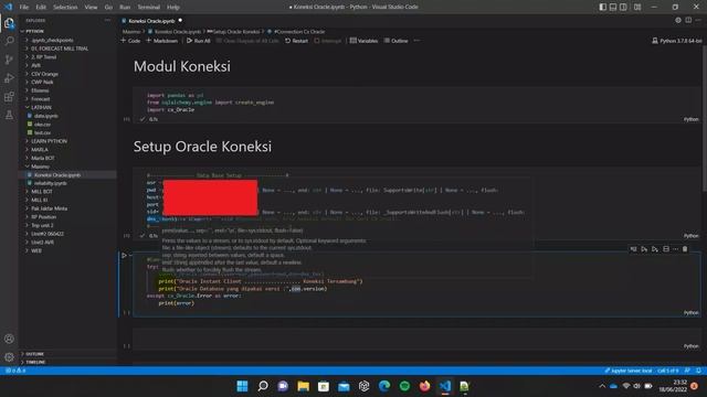 Cara Asik Connect Python ke Oracle, Emang Bisa?? Yok Gas!!! смотреть онлайн