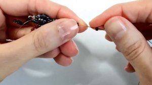 Мастер-класс Муха из бисера/Магнит на холодильник/ DIY Bead fly