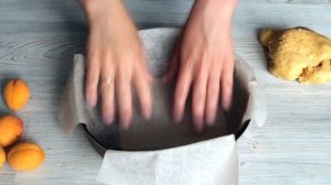 Пирог с абрикосами. Сливочный пирог на песочном тесте с абрикосами.