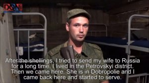 Interview of soldier "Said" in Luganskoye - Donetsk People's Republic - 08.17.2016