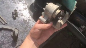 ЗАМЕНА ТОРМОЗНЫХ КОЛОДОК LINHAI YAMAHA M150 M200