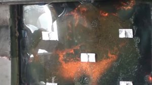 Испытания бронированных огнестойких стекло
