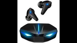 Игровые беспроводные наушники K -55. Bluetooth с шумоподавлением, беспроводным зарядным футляром