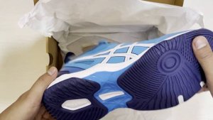 ASICS | GEL-ROCKET 10 | 1071A054.409 | Indoor Court Shoe | ISLAND BLUE/WHITE | MRP- ₹ 5999
