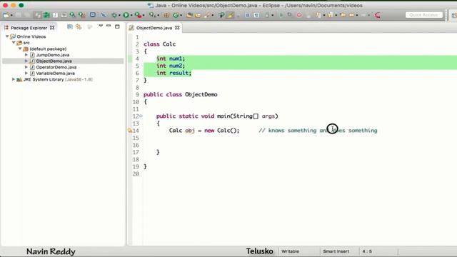 #4.1 Java Tutorial | Class and Object