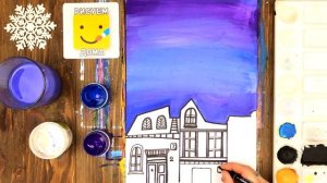 Как нарисовать ГОРОД поэтапно - урок рисования для детей