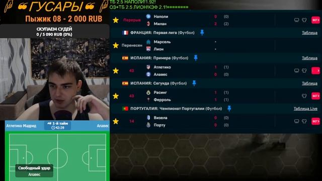 Наполи Милан/Марсель Лион/Атлетико Алавес/Визела Порту/Стрим по ставкам смотреть онлайн