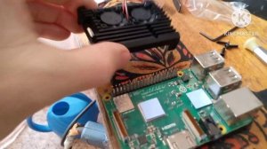 Собрал новый корпус-радиатор Raspberry pi 3b