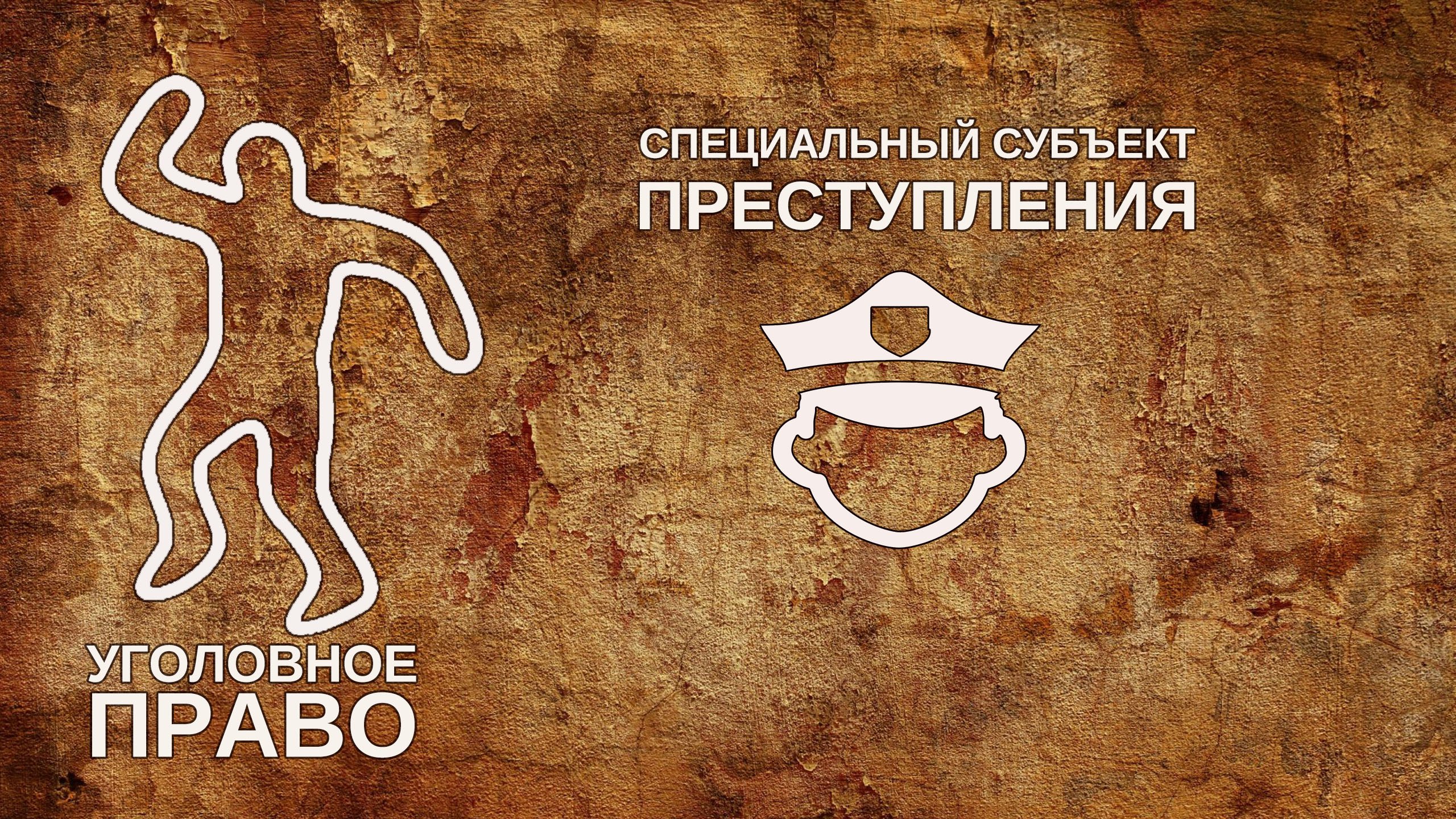 Специальный субъект преступления