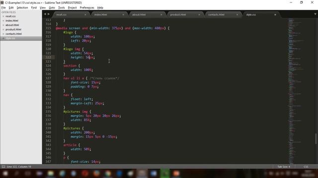 47 урок. HTML & CSS. Адаптация под разные разрешения экранов. смотреть онлайн