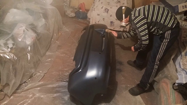 Покрасить бампер баллончиком самостоятельно