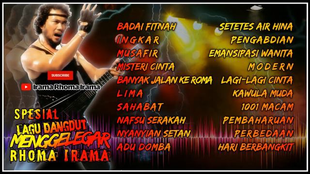 LAGU-LAGU MENGGELEGAR RHOMA IRAMA смотреть онлайн