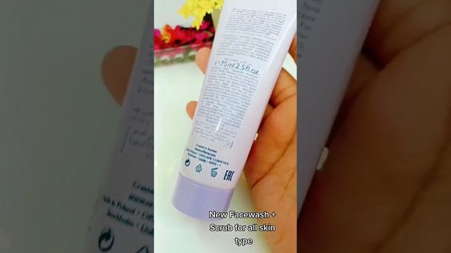 Oriflame Essentials Lavender Facewash With Scrub | #shorts #viral #oriflame