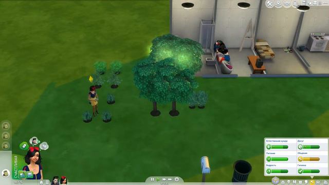 The sims 4: Династия дисней Белоснежка #5 Потребности и уход за садом смотреть онлайн