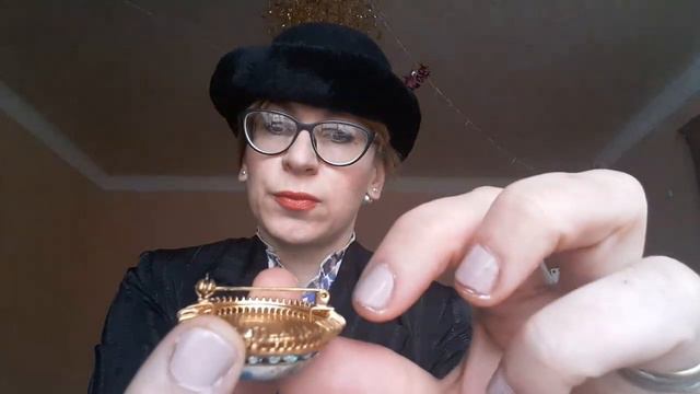 67. Винтажные украшения. Янтарные бусы. Старуха Шапокляк. смотреть онлайн