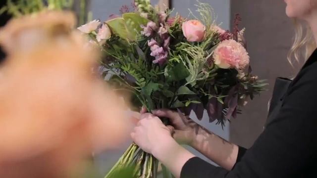 Букет своими руками от студии флористики Vetka-Kvetka смотреть онлайн